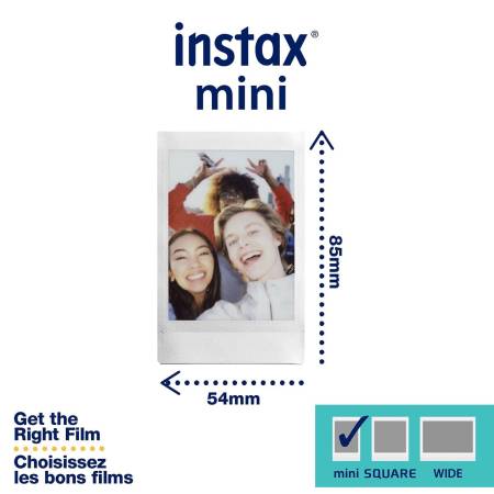 Fujifilm INSTAX MINI INSTANT FILM 10x2 bipack pellicole istantanee