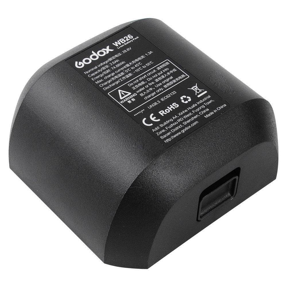 Godox WB26 Batteria per Flash Godox AD600Pro e Quadralite