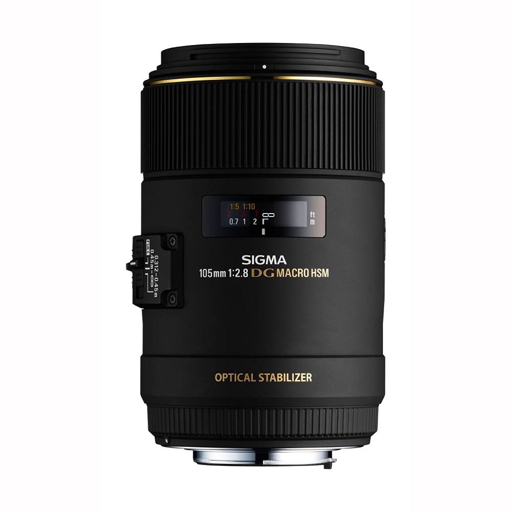 Sigma 105mm f/2.8 EX DG OS HSM Macro per Nikon Gar. Mtrading 3 Anni