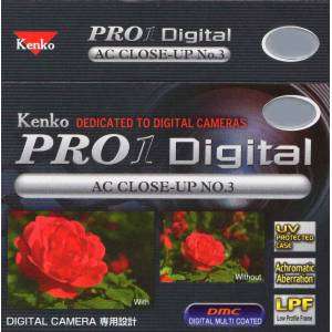 KENKO PRO1 digital 52mm  AC CLOSE-UP NO.3  Filter