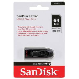 Sandisk Ultra 64gb pen drive USB 3.0 Flash Drive 130mb/s