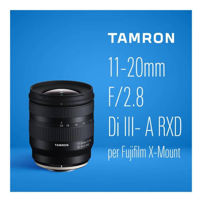.*中様 TAMRON 11-20mm F2.8 Di III-A RXD Tamron 11-20mm F/2.8 Di III-A RXD for FUJIFILM X-Mount
