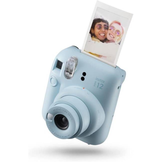 Fujifilm Instax Mini 12 PASTEL BLUE + album Black 64 foto