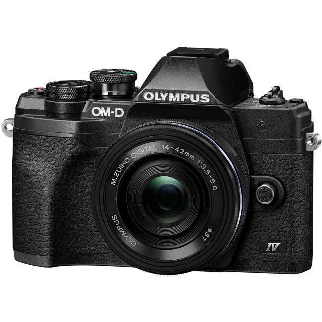 Olympus OM-D E-M10 IV KIT ED 14-42mm f/3.5-5.6 EZ Black