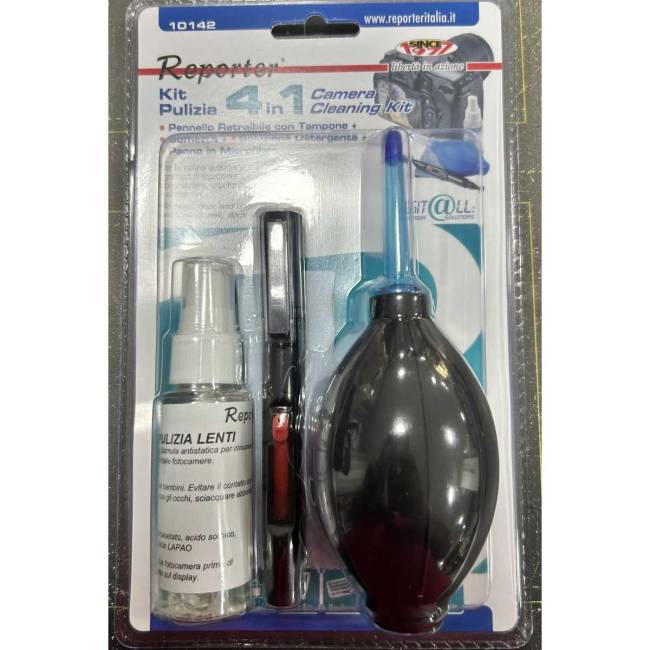 Reporter Cleaning Kit pulizia 4 in 1