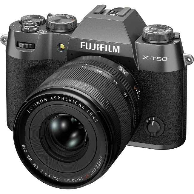 Fujifilm X-T50 Charcoal Silver kit XF 16-50mm f/2.8-4.8 R LM WR