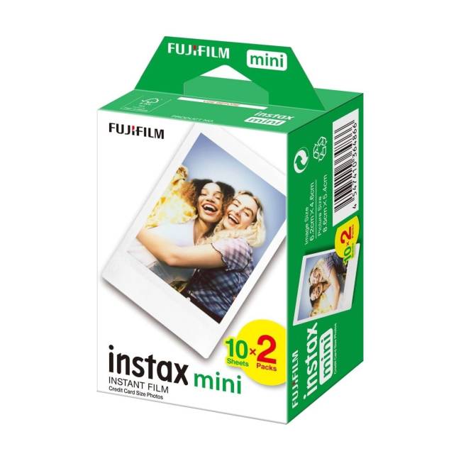 Fujifilm INSTAX MINI INSTANT FILM 10 x 2 bipack FUJI pellicole istantanee