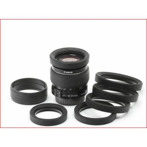 Easy Cover lens case neoprene Nero Black size M