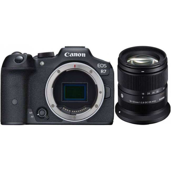 Canon EOS R7 BODY + Sigma 18-50mm f/2.8 DC DN Contemporary RF