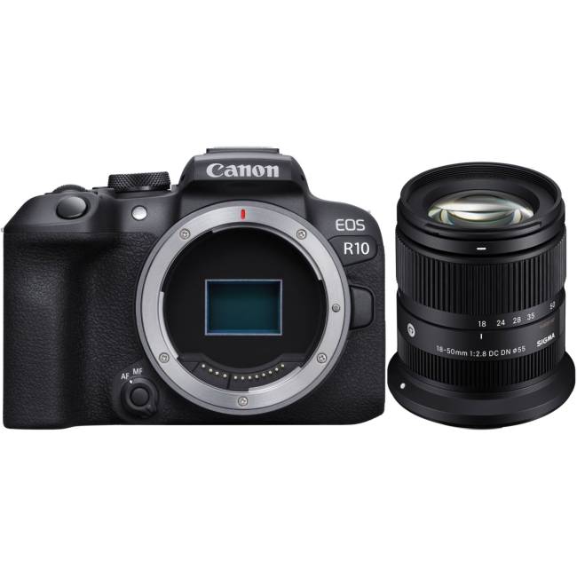 Canon EOS R10 + SIGMA 18-50mm F/2.8 DC DN Canon RF Mount