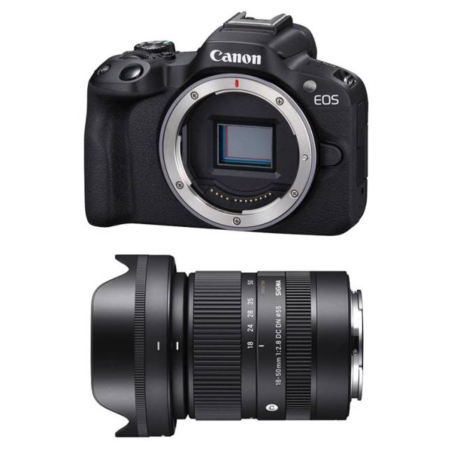Canon EOS R50 + SIGMA 18-50mm F/2.8 DC DN Canon RF Mount