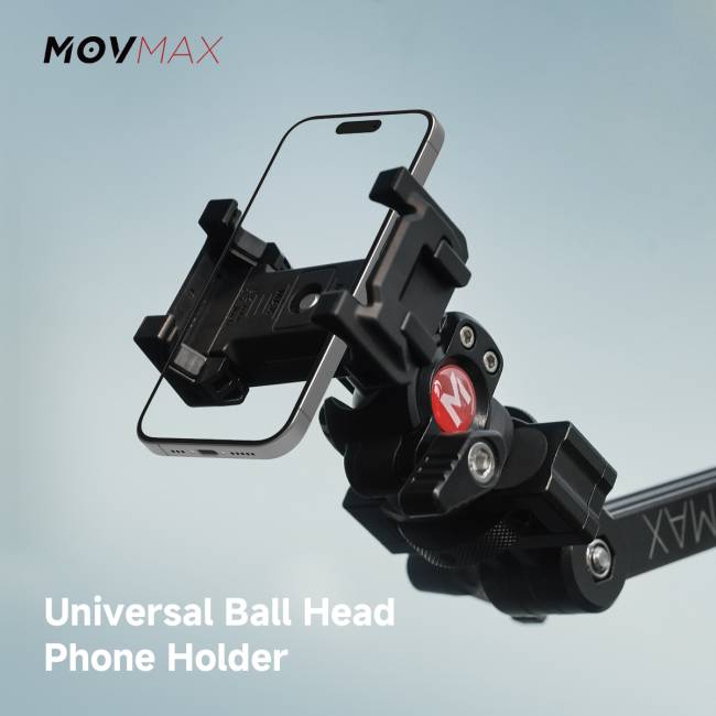 Movmax Blade Arm Universal Ball Head Phone Holder