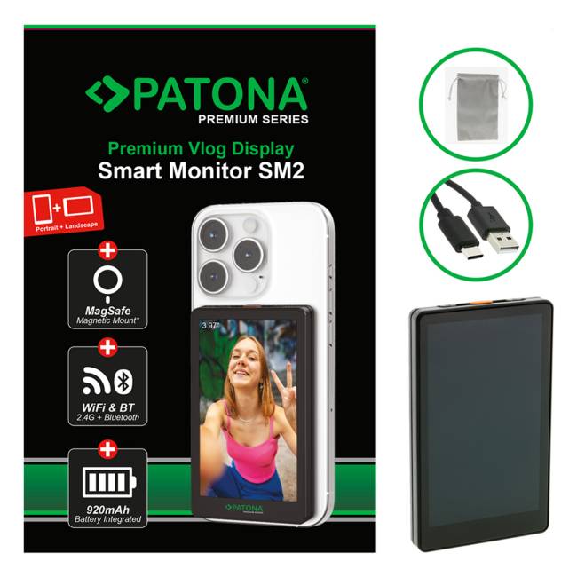 PATONA Smart Monitor SM2 Premium Vlog Display